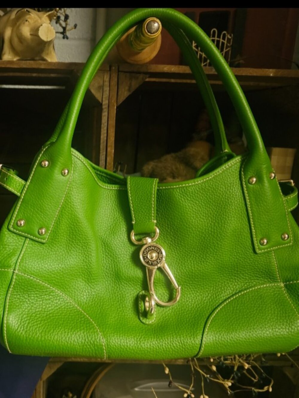 Dooney and bourke leather bag